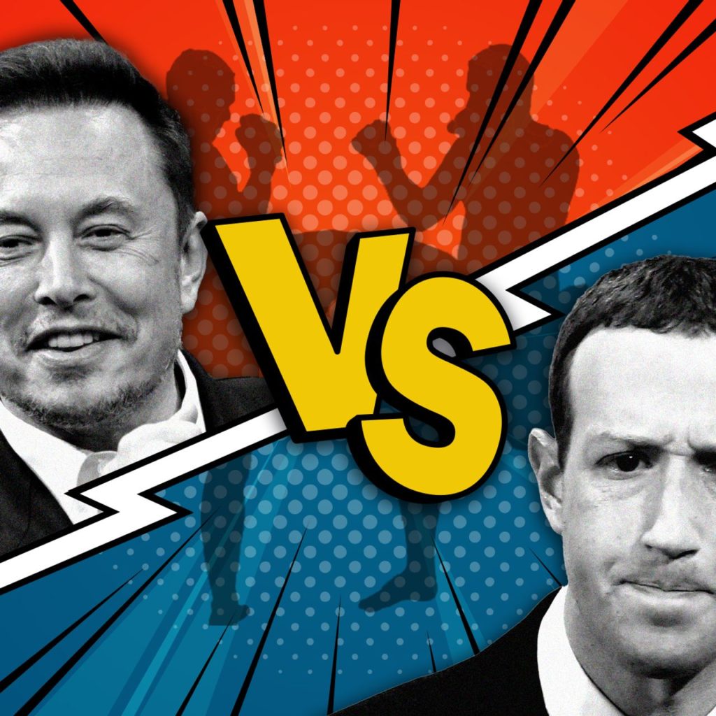 Elon Musk vs Mark Zuckerberg fight 